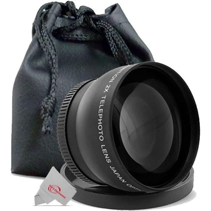 Lente Gran Angular 40.5mm y Telefoto 2x Vivitar + Kit Accesorios