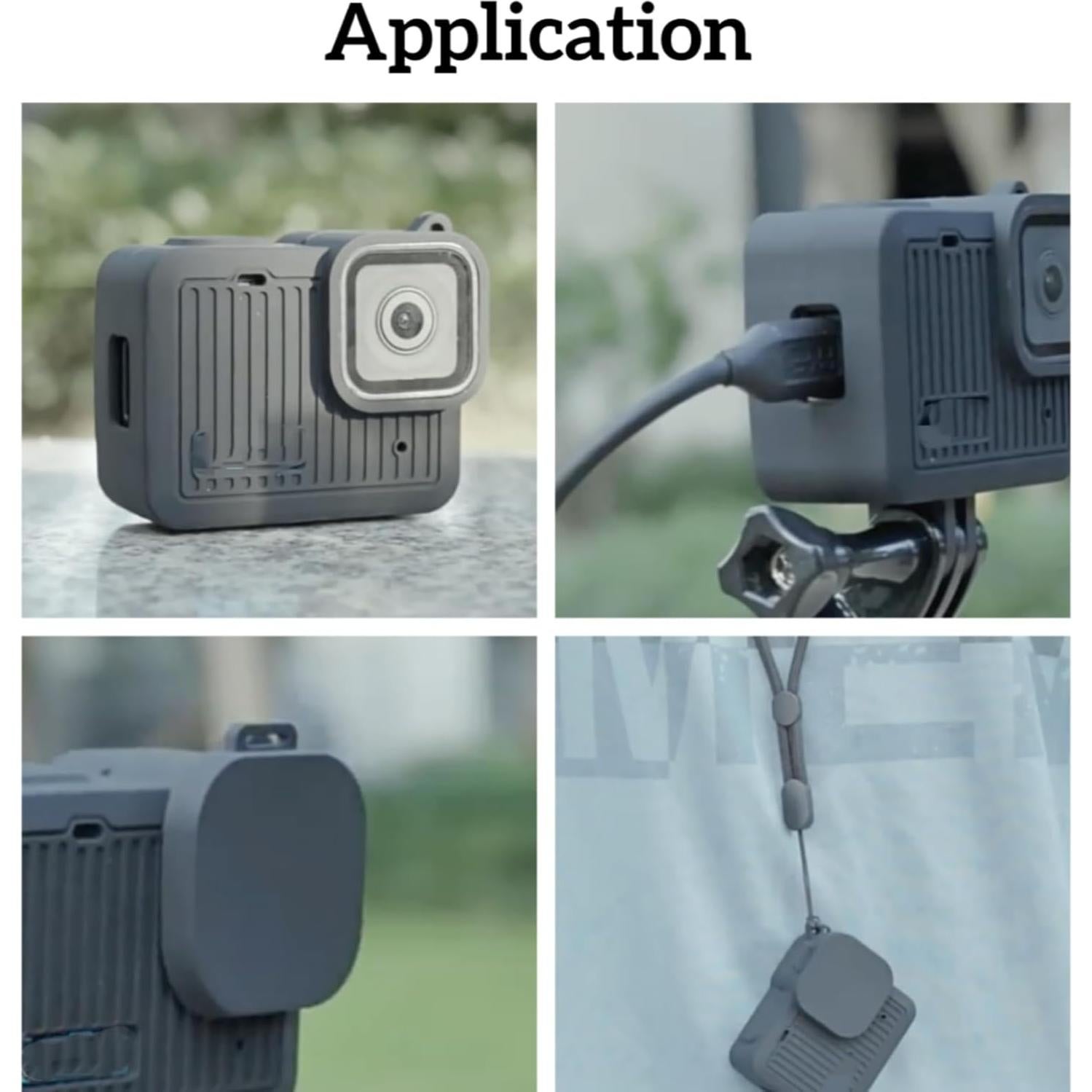 Kit de Accesorios para Gopro Hero 4K - Funda Silicona y Más