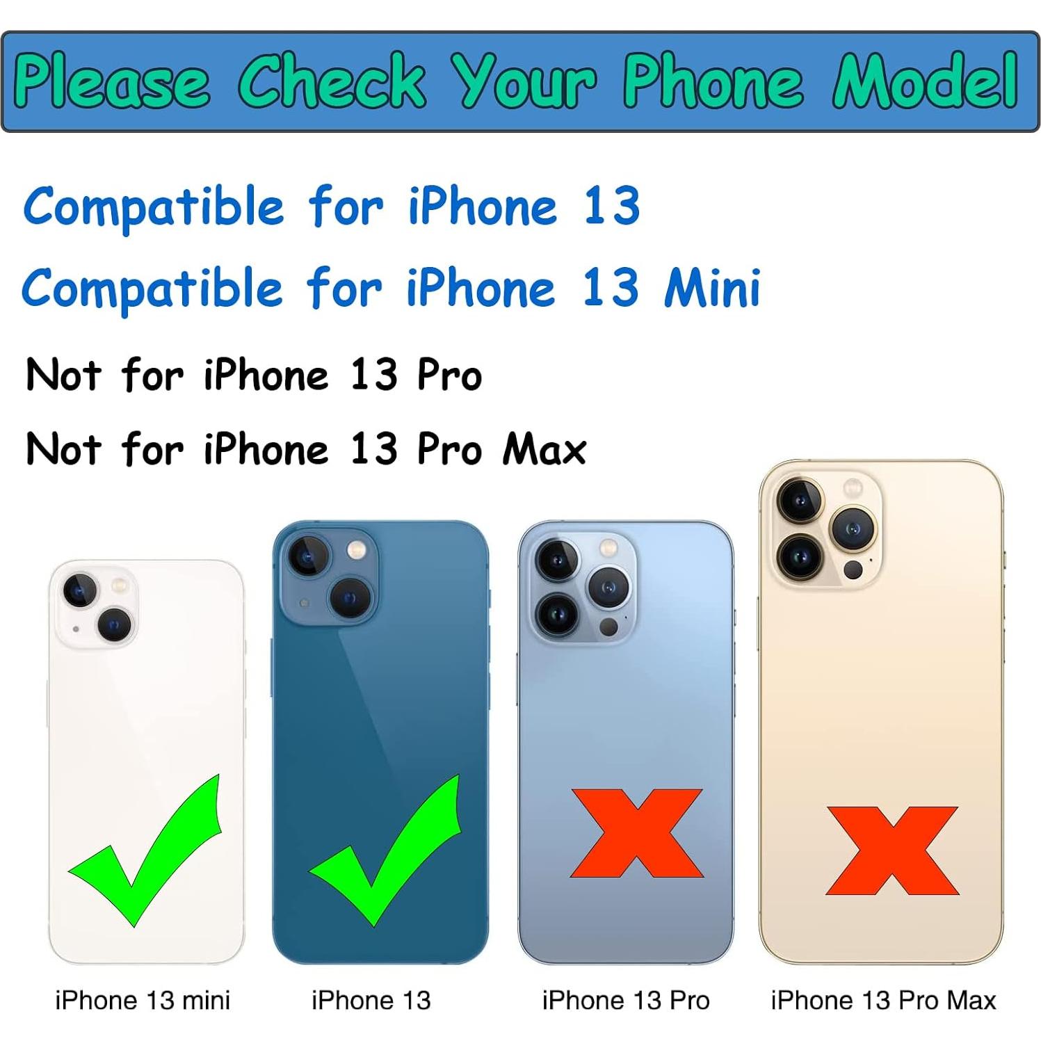 Reemplazo Lente de Cristal Cámara Trasera iPhone 13 Mini Dogxiong