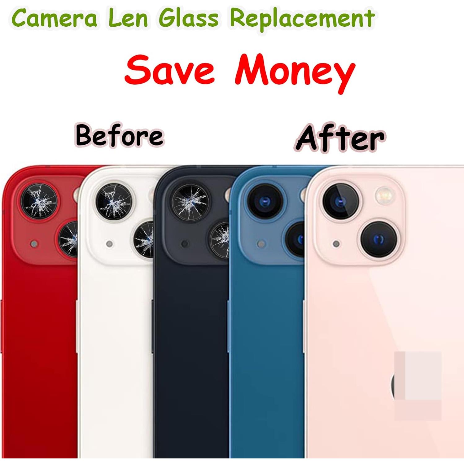 Reemplazo Lente de Cristal Cámara Trasera iPhone 13 Mini Dogxiong