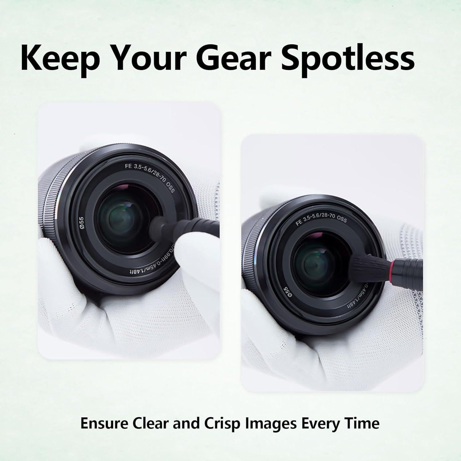 Kit de Limpieza de Lentes de Cámara YAFIYGI 3 Piezas