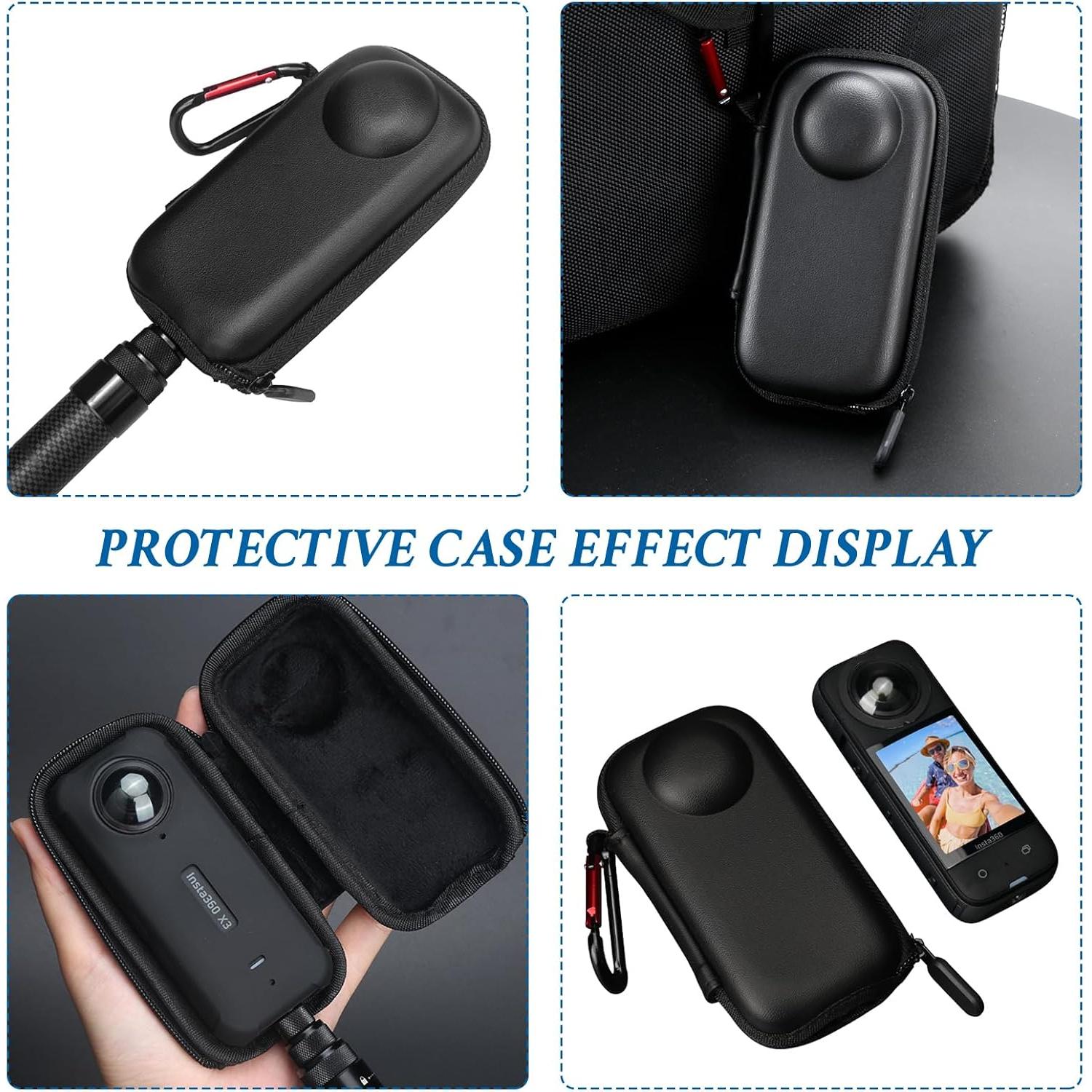 Kit de Accesorios Protectores Vasgather para Insta 360 X3