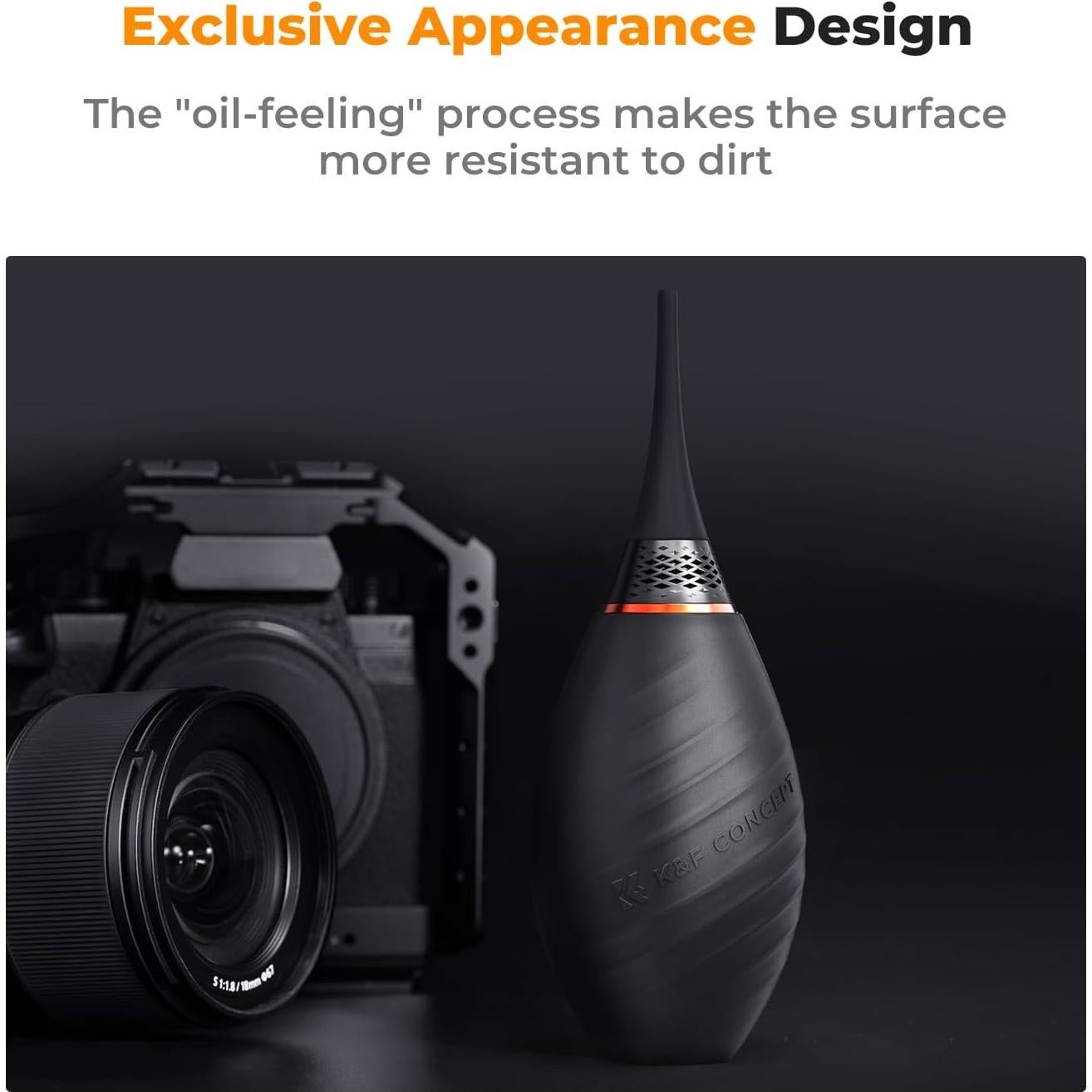 Soplador de Aire K&F Concept para Lentes DSLR y Sensores