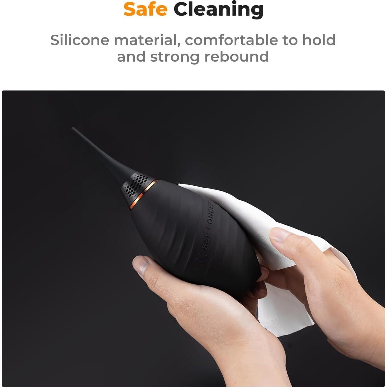 Soplador de Aire K&F Concept para Lentes DSLR y Sensores