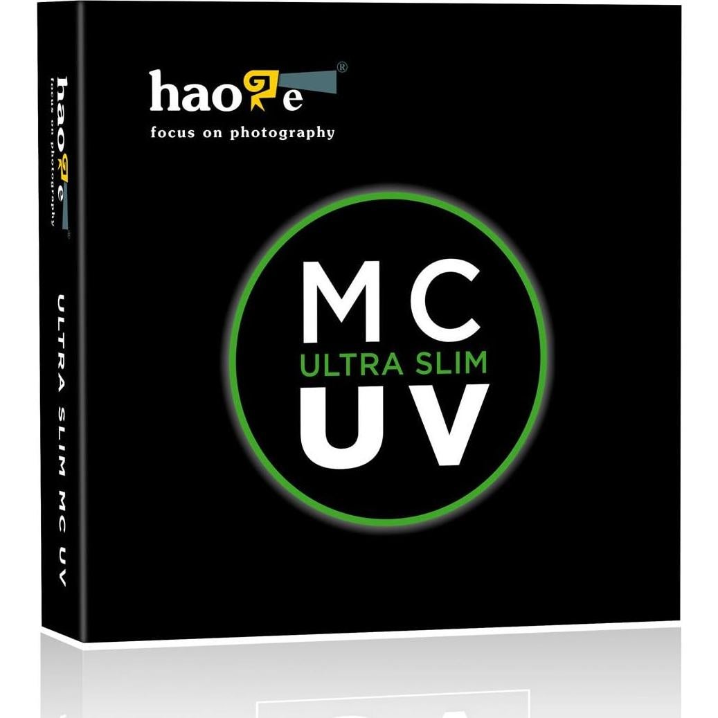 Kit de Capucha de Lente Cuadrada Haoge + Filtro UV 49mm para Fujifilm