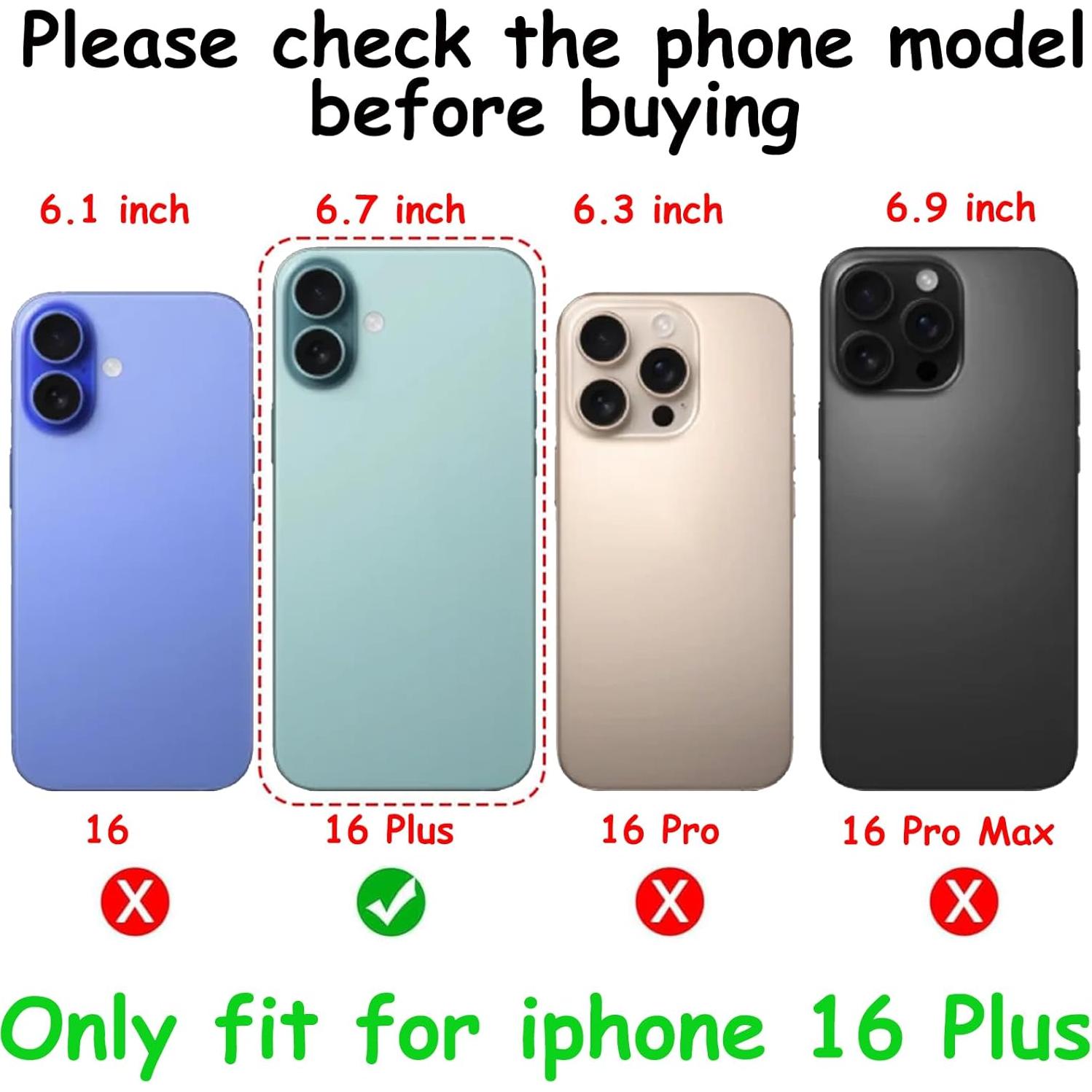 Reemplazo Lente Cámara Trasera iPhone 16 Plus con Adhesivo