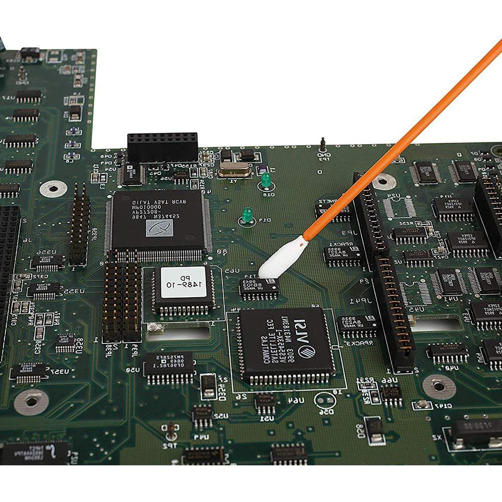 Kit de 100 hisopos de limpieza Wellgler 16.31 cm espuma multiusos