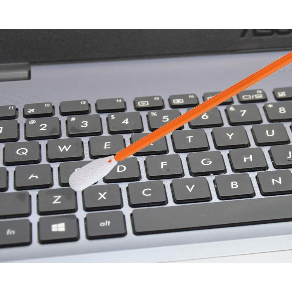 Kit de 100 hisopos de limpieza Wellgler 16.31 cm espuma multiusos