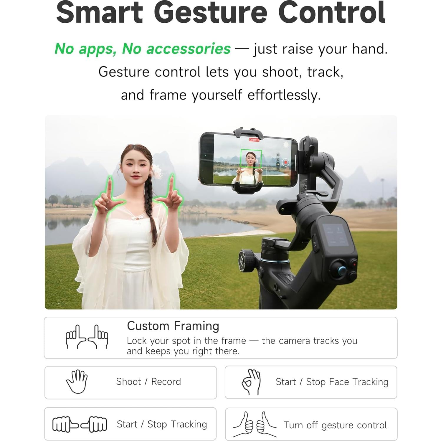 Estabilizador de Cardán FeiyuTech SCORP Mini 3 - 2 kg, Pantalla Táctil