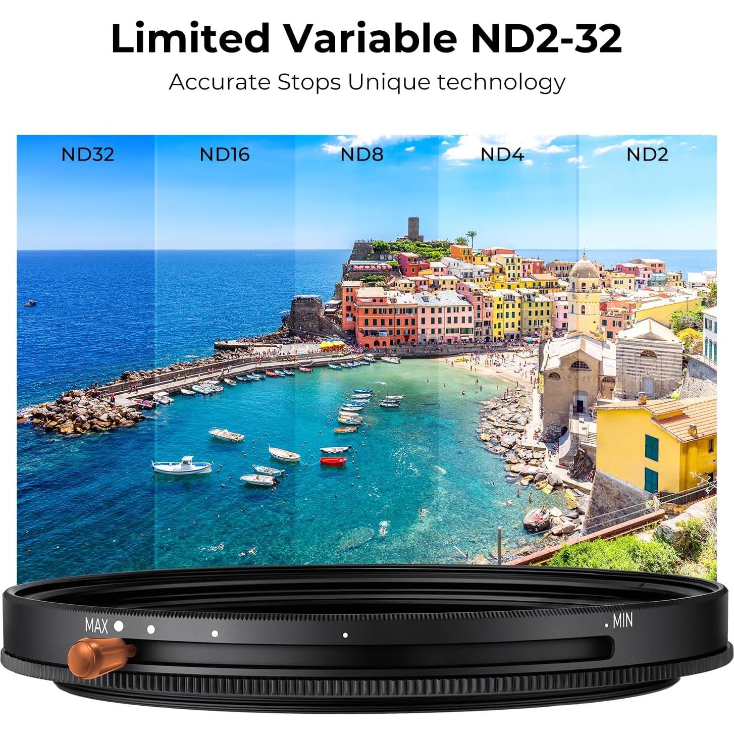 Filtro ND Variable y CPL K&F Concept 67mm Nano-D