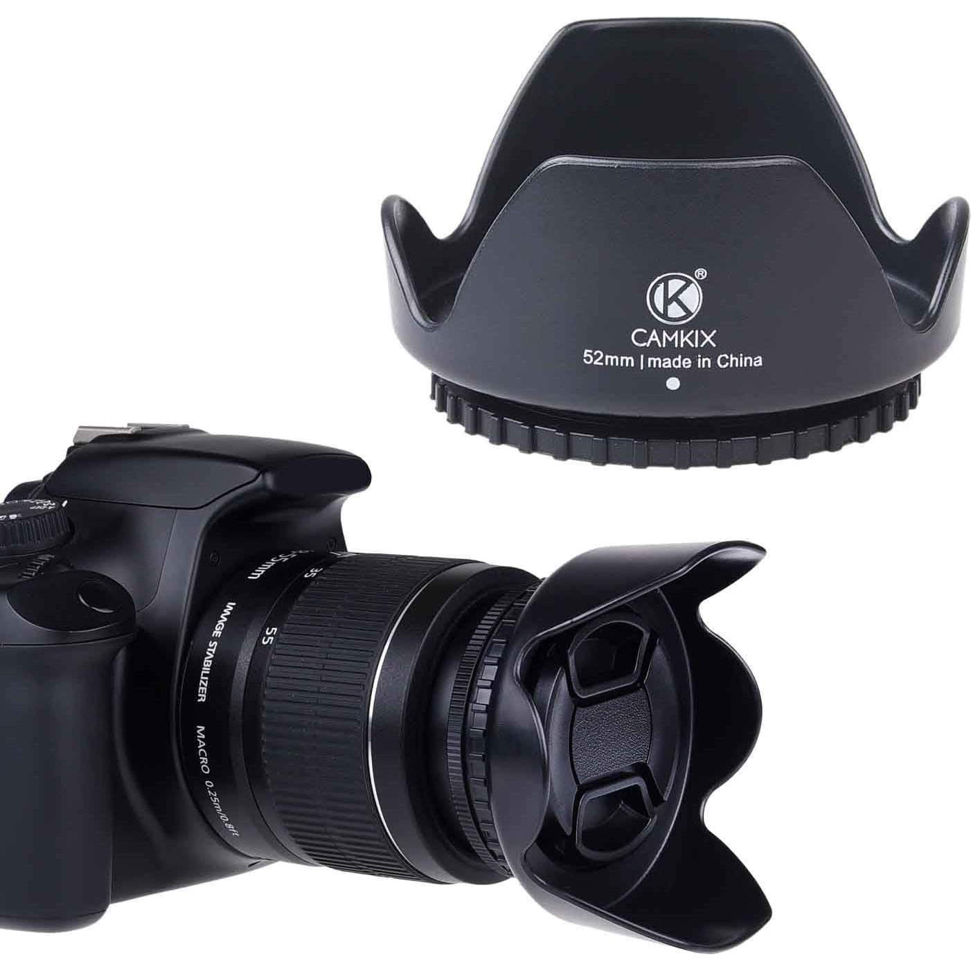 Juego de 2 Parasoles de Lente 67 mm CamKix + Tapa de Lente