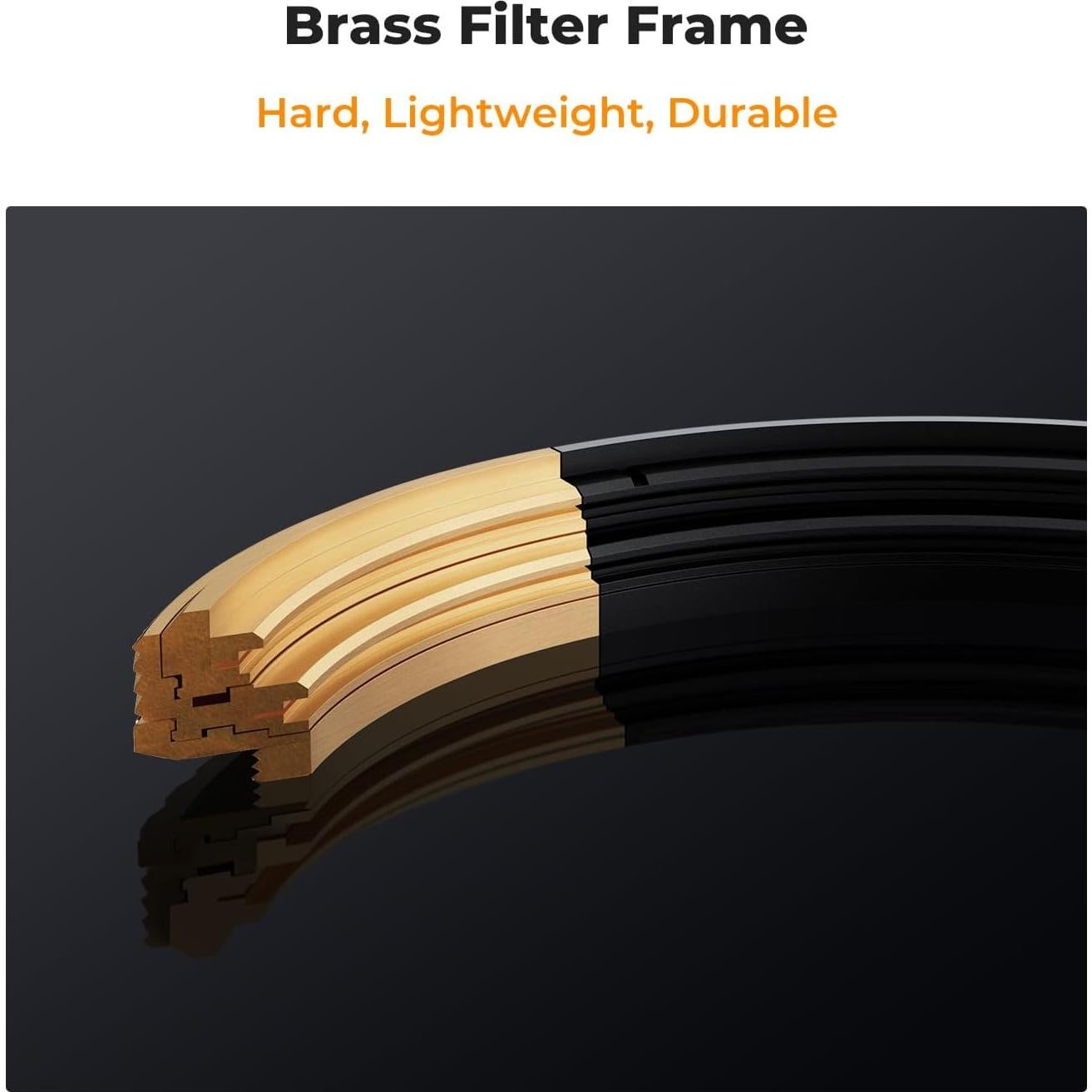 Filtro K&F Concept 77mm ND2-32 y CPL 2 en 1 para cámara