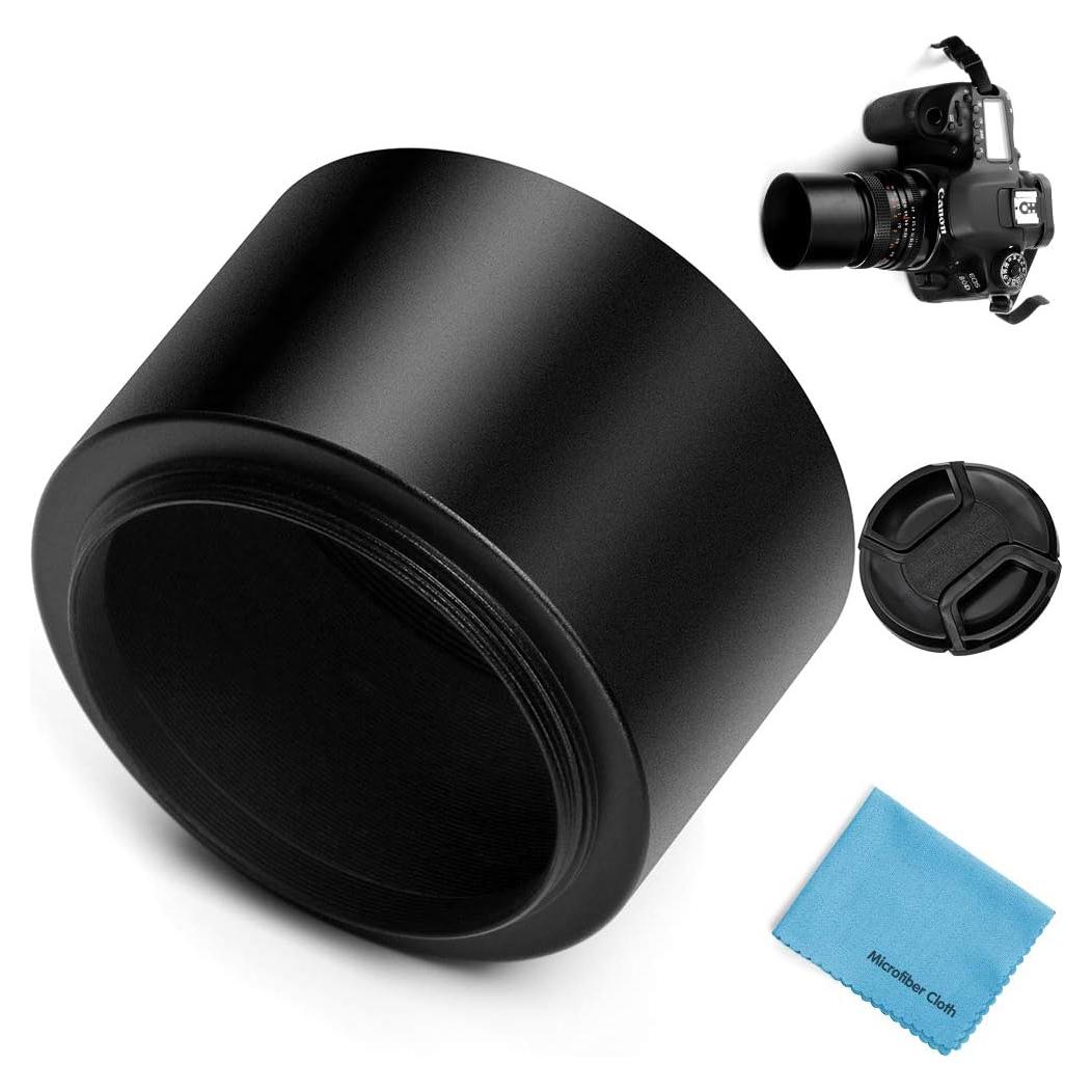 Gorro de lente tele enroscable 43mm + tapa pinza 46mm X-SweetDream