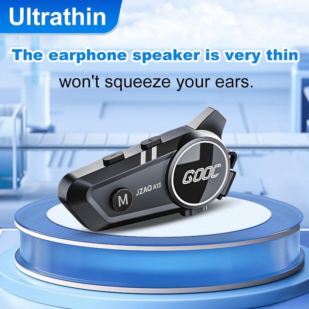 Auriculares Bluetooth JZAQ A13 para Casco de Motocicleta