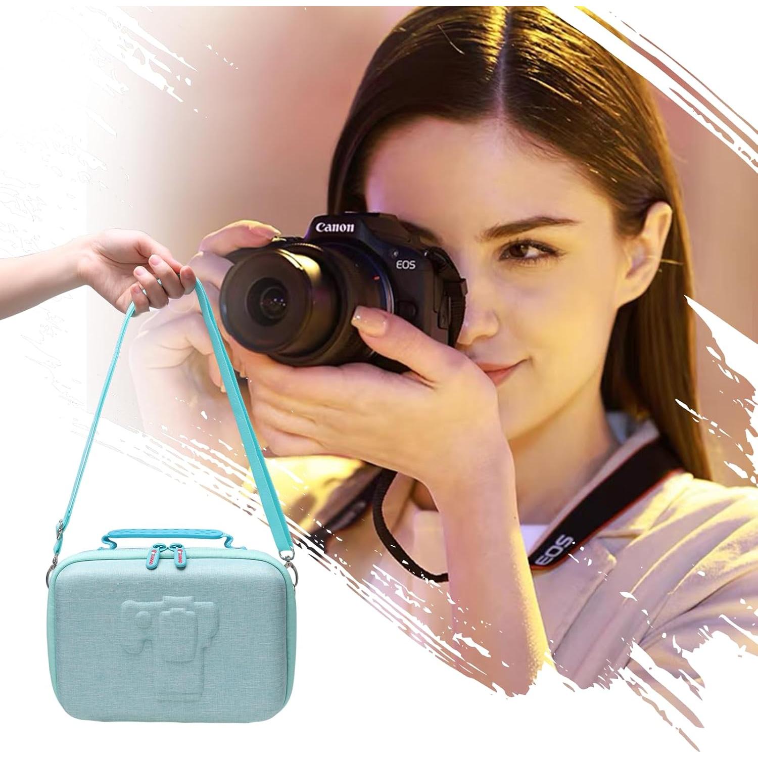 Funda de cámara XANAD para Canon EOS Rebel T7/R50/R6 Mark II Verde