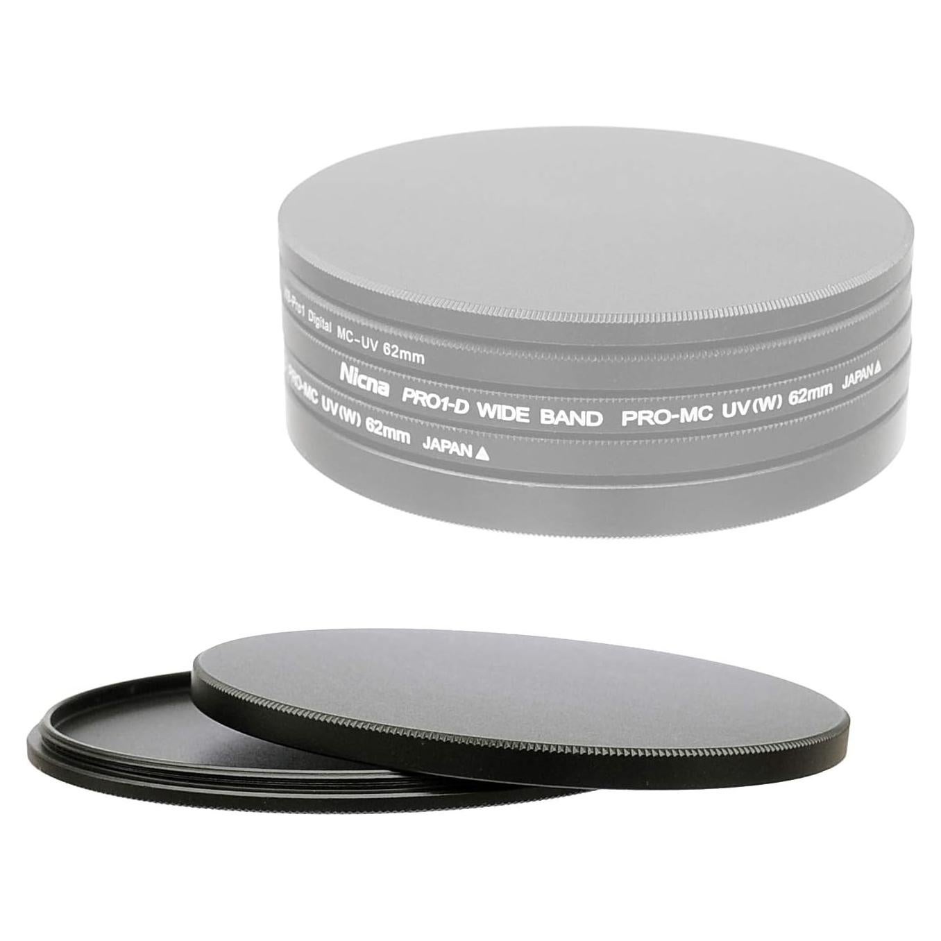 Tapas de Filtro Fotasy 58mm de Aluminio para Cámara