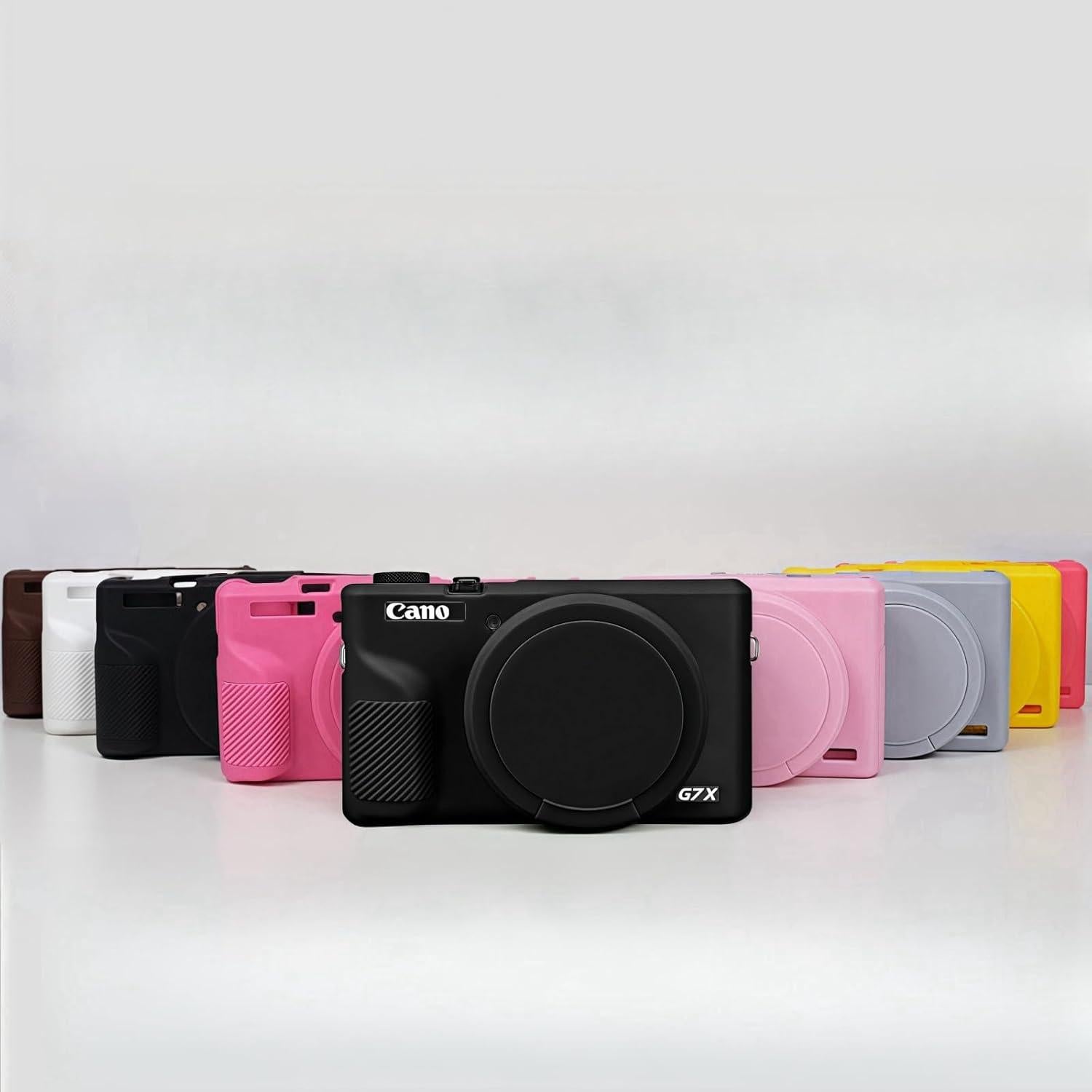 Funda de silicona para cámara Canon Powershot G7 X Mark III
