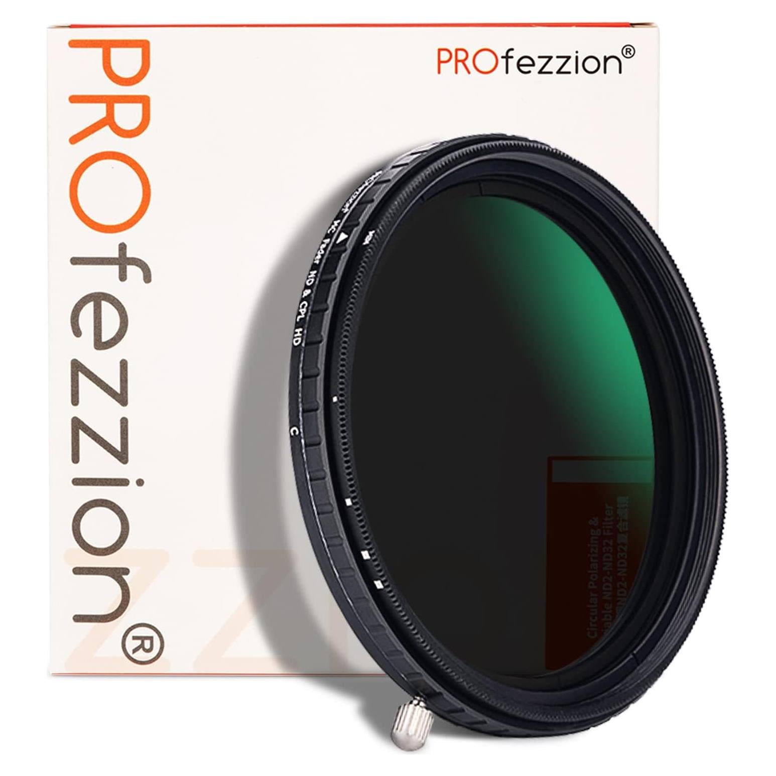 Filtro ND Variable 49mm PROfezzion PNC-49 CPL 5 Paradas