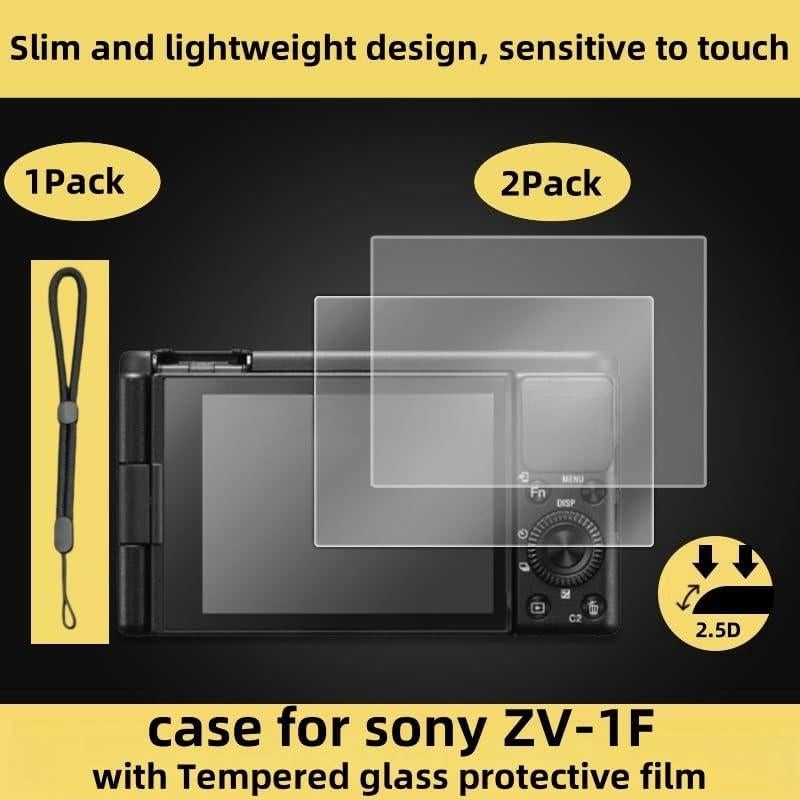 Funda de cámara Sony ZV-1F/ZV-1 II/ZV-1M2 Silicona Blanca