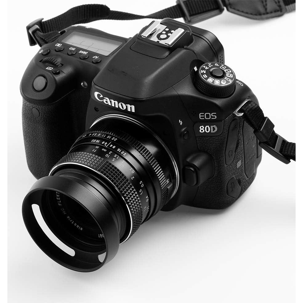 Capucha de lente 55 mm metal universal X-SweetDream con tapa