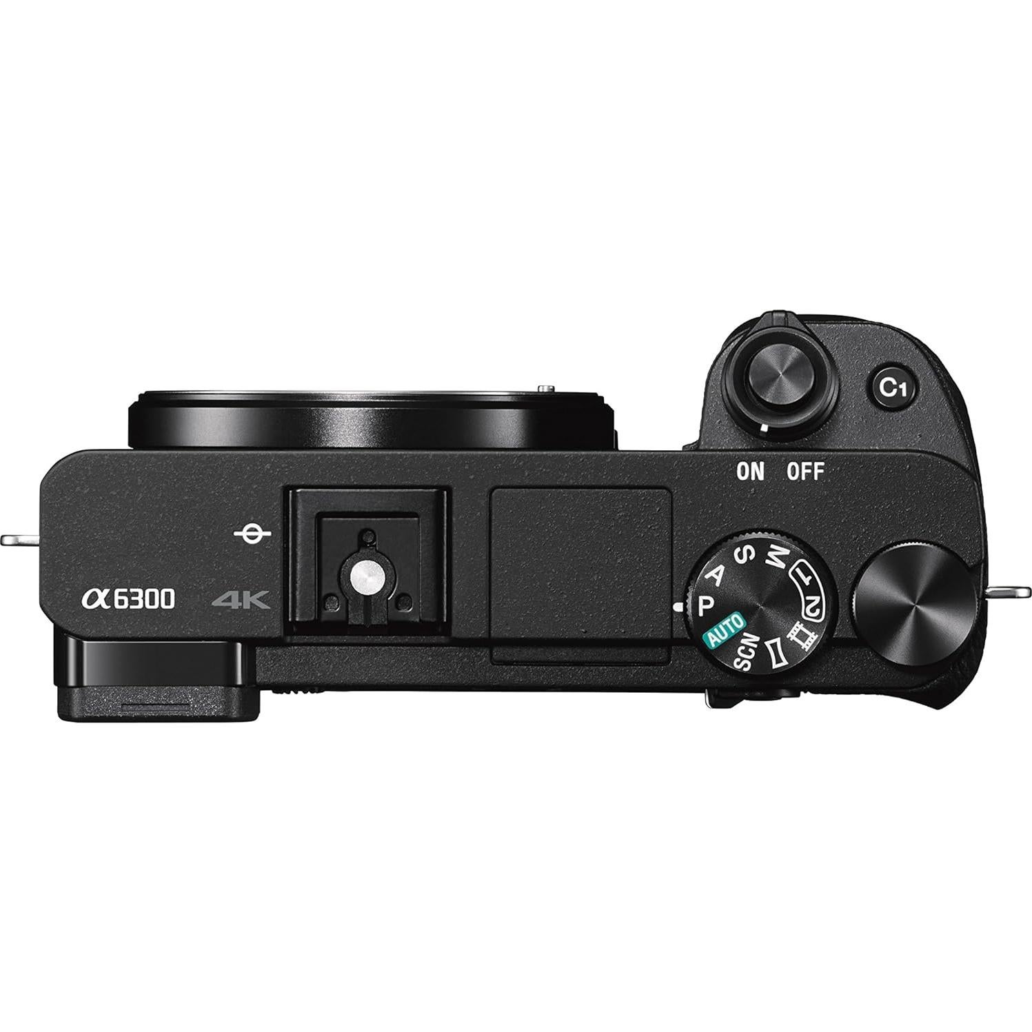 Cámara sin Espejo Sony Alpha a6300 24.2MP 4K Autoenfoque Rápido