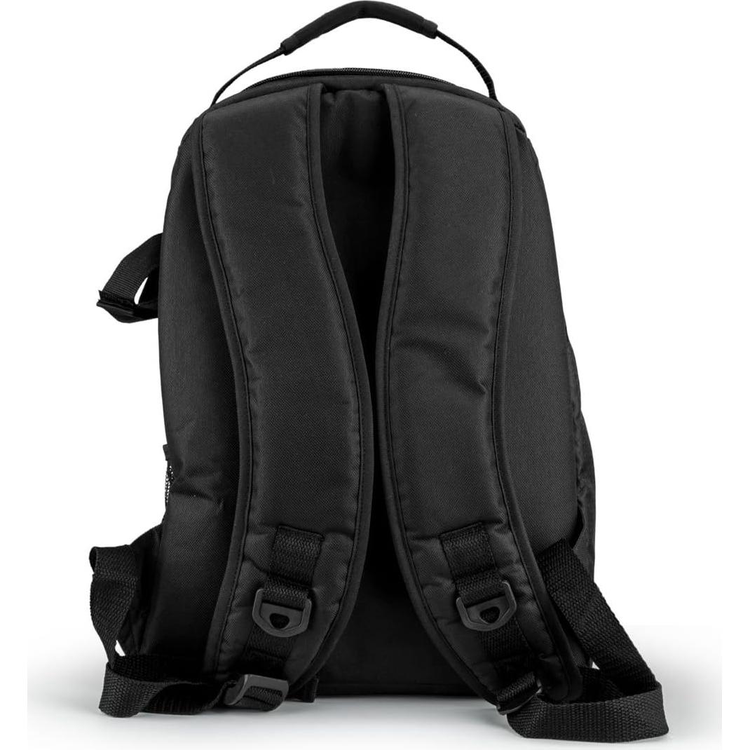 Mochila Acolchada Deluxe eCost para Cámara DSLR - Negro