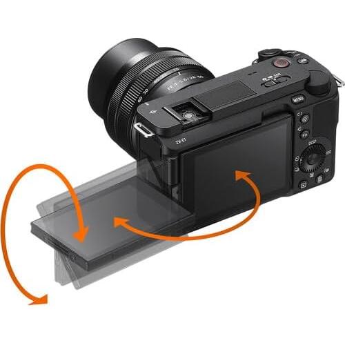 Cámara Sin Espejo Sony ZV-E1 Negra con Lente 28-60mm y Accesorios