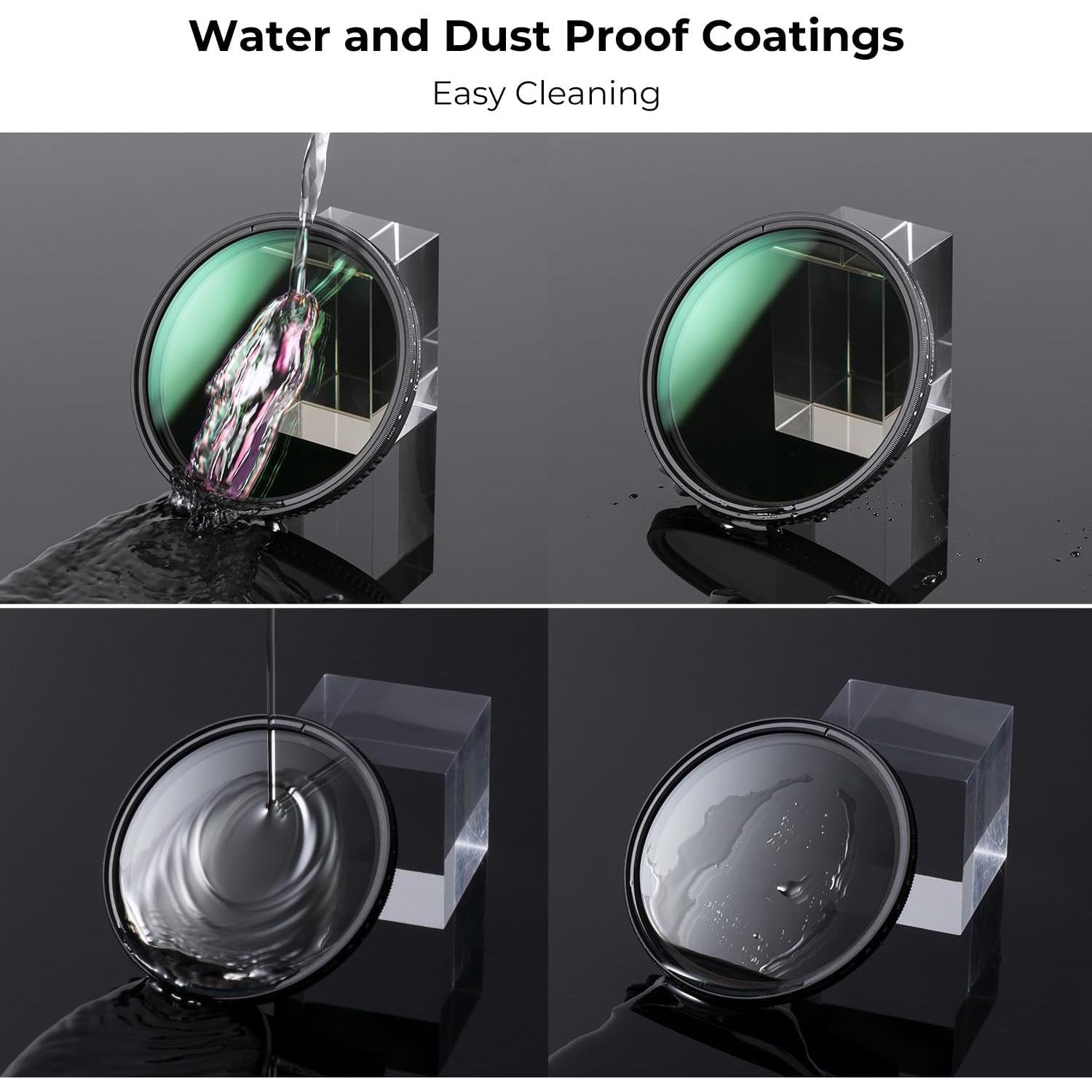 Filtro ND Variable K&F Concept 67mm ND2-400 Ultra Delgado