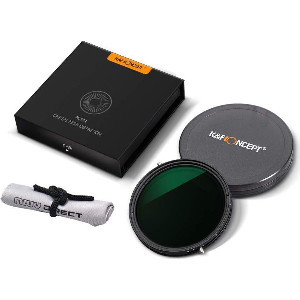 Filtro ND Variable 77mm Digital Nc ND2-ND32 y CPL