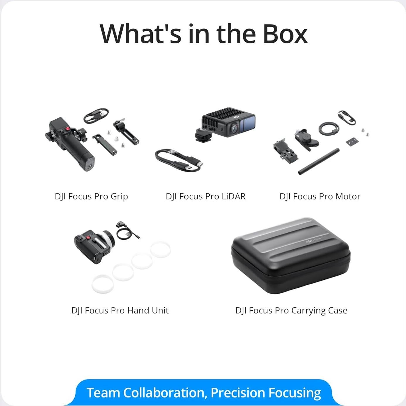 Sistema de Control de Lentes DJI Focus Pro Combo Todo-en-Uno