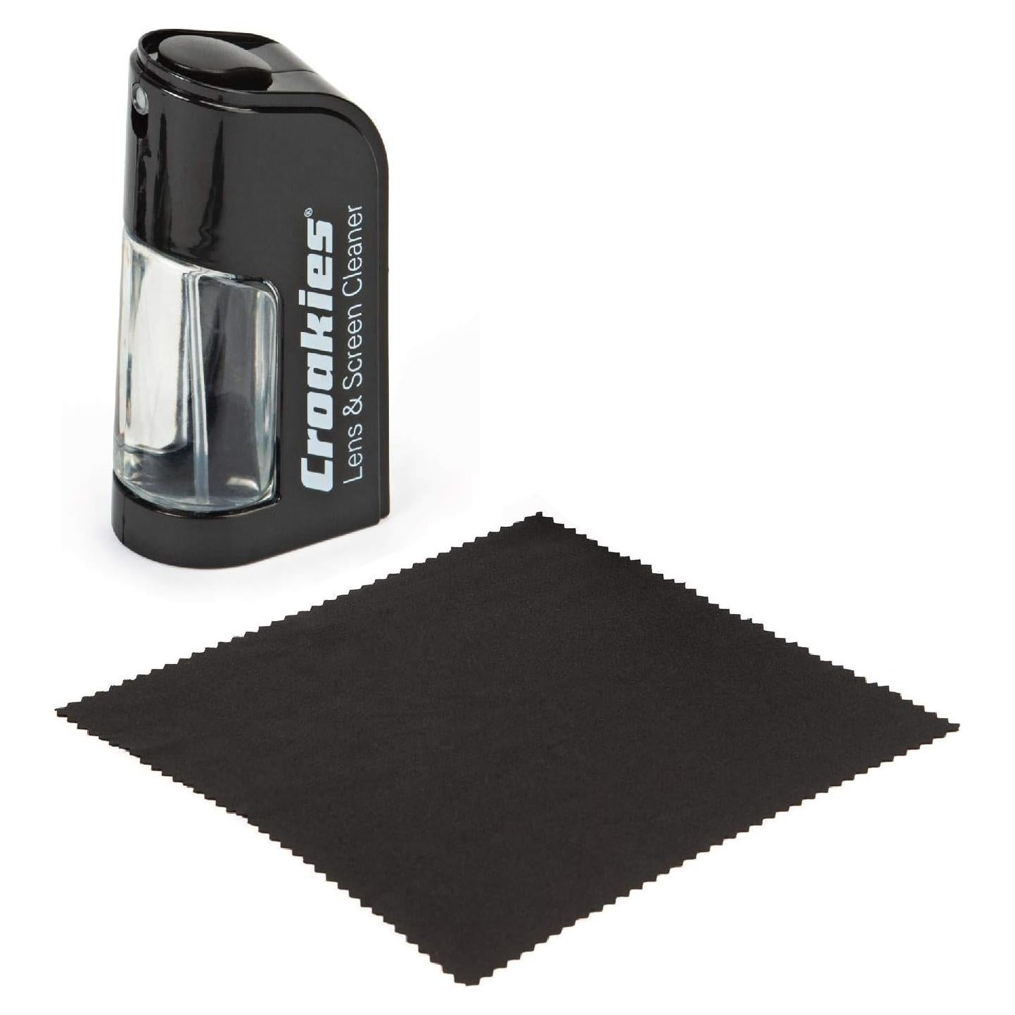 Kit de Limpieza de Lentes Croakies | Spray Natural y Paño Microfibra