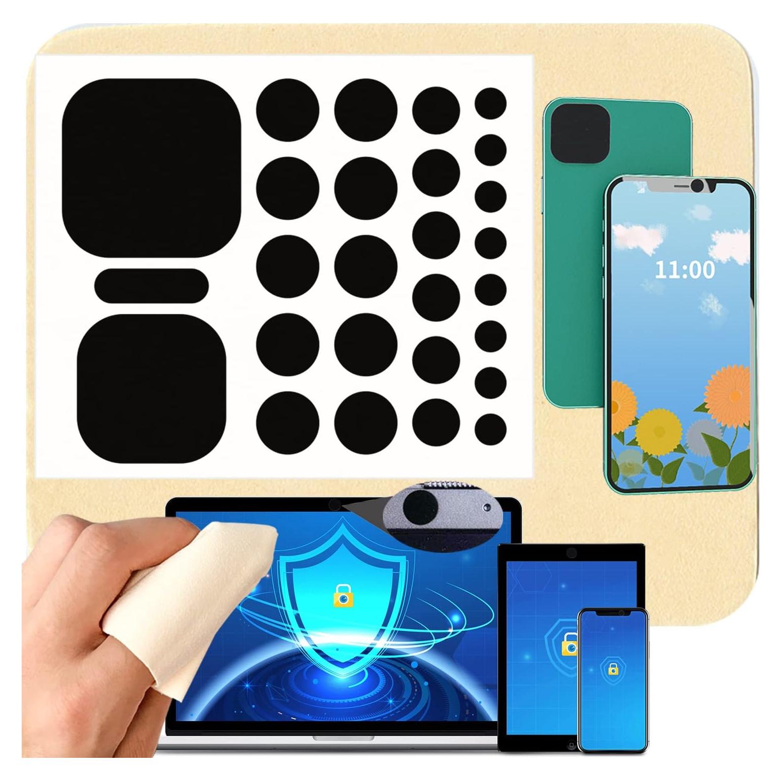 27 Piezas Cubiertas de Webcam Genérico - Reutilizables y Lavables