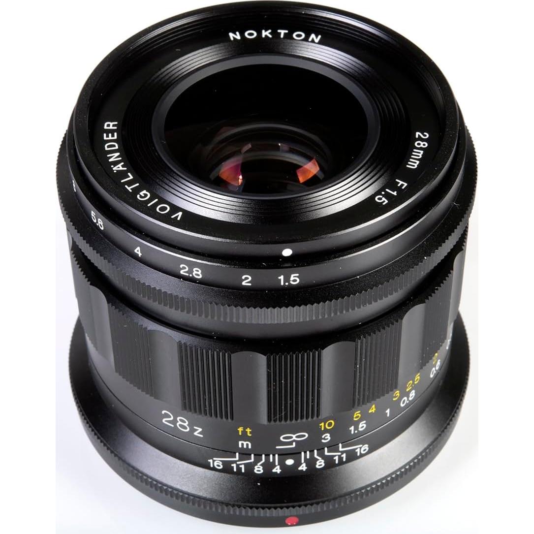 Lente Voigtlander Nokton 28mm f/1.5 Asférica para Nikon Z