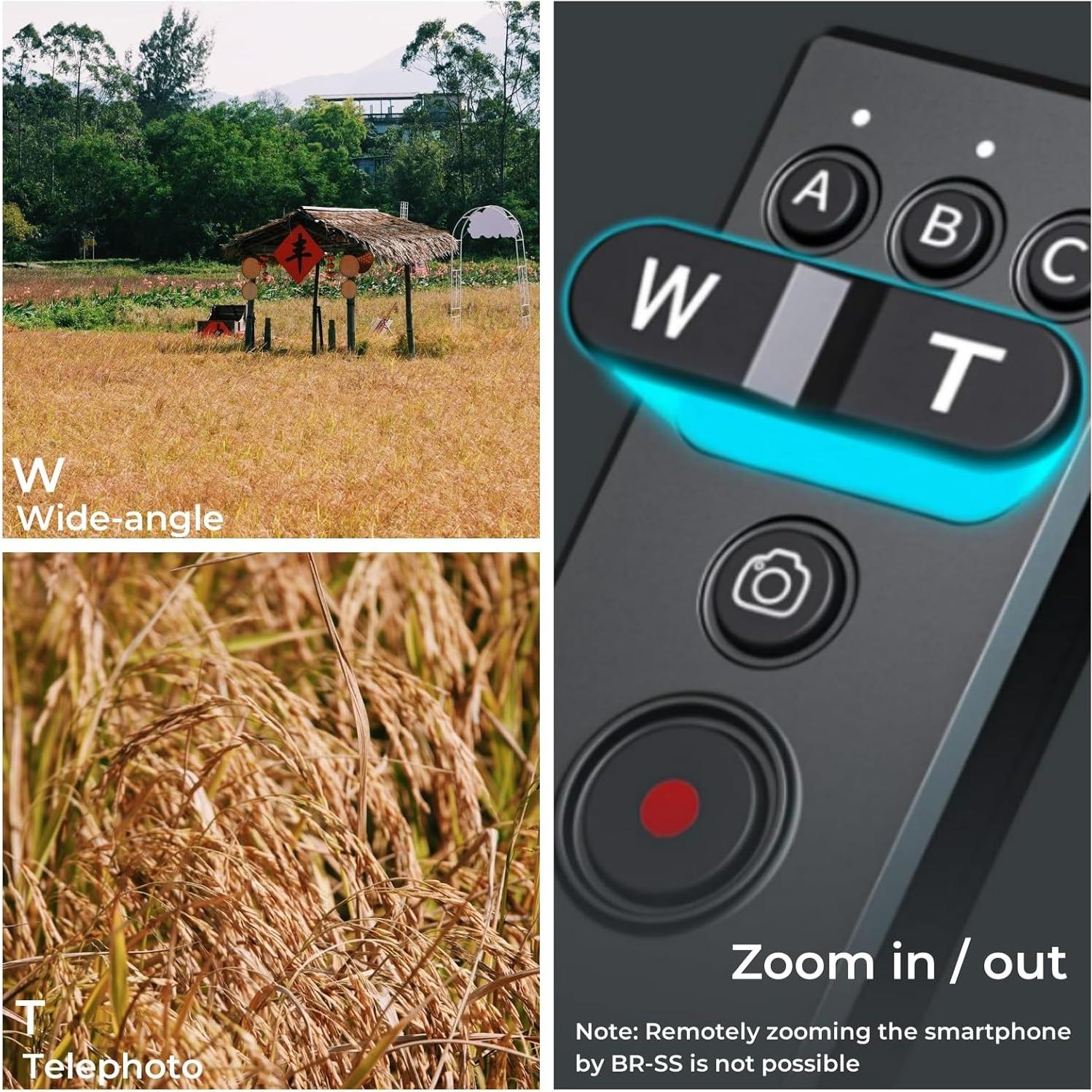 Control Remoto PHOLSY Bluetooth para Cámara y Smartphone