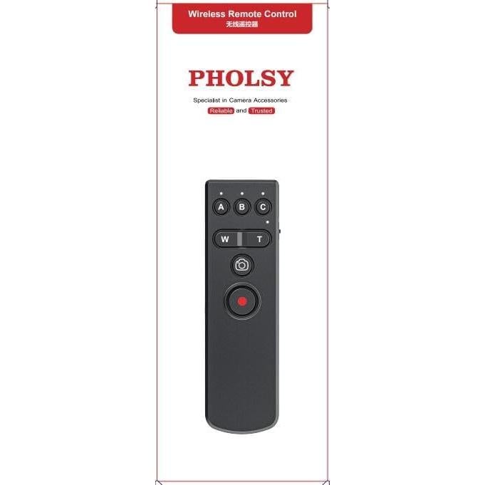Control Remoto PHOLSY Bluetooth para Cámara y Smartphone