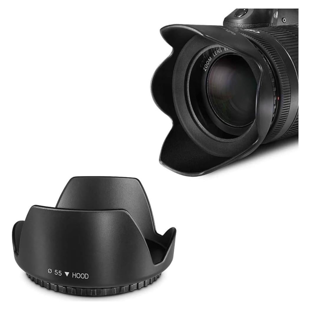 Capucha de Lente de 55mm MOSTOS para Nikon DSLR