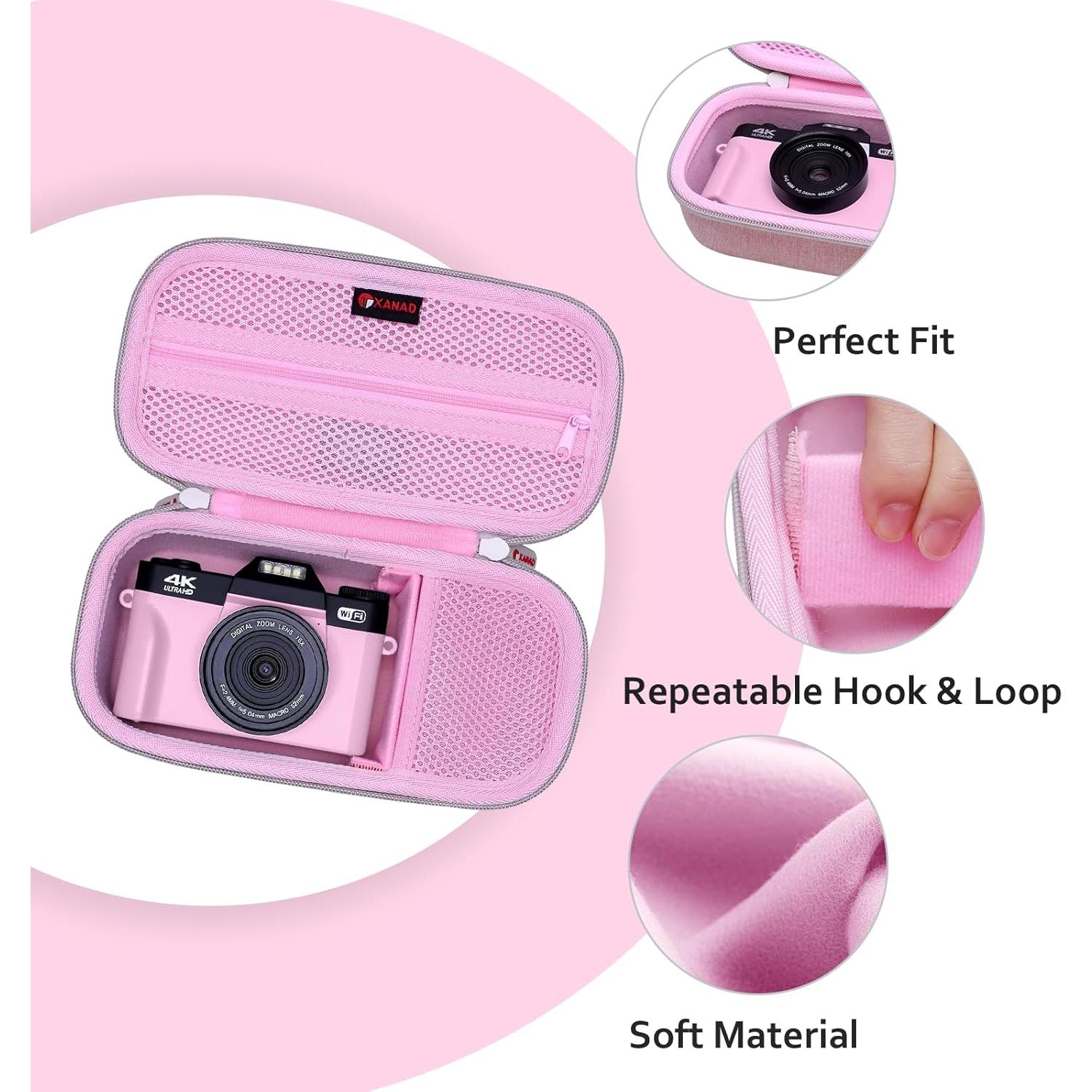 Funda Digital 4K XANAD Rosa para Cámaras Sony Alpha y RX100