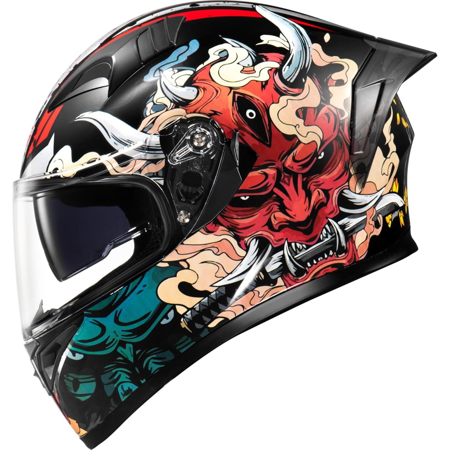 Casco de Moto KYPARA 807 Integral con Visera Tinte Interno