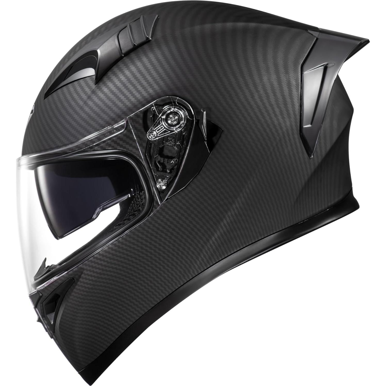 Casco de Moto KYPARA 807 Integral Negro Mate X-Large