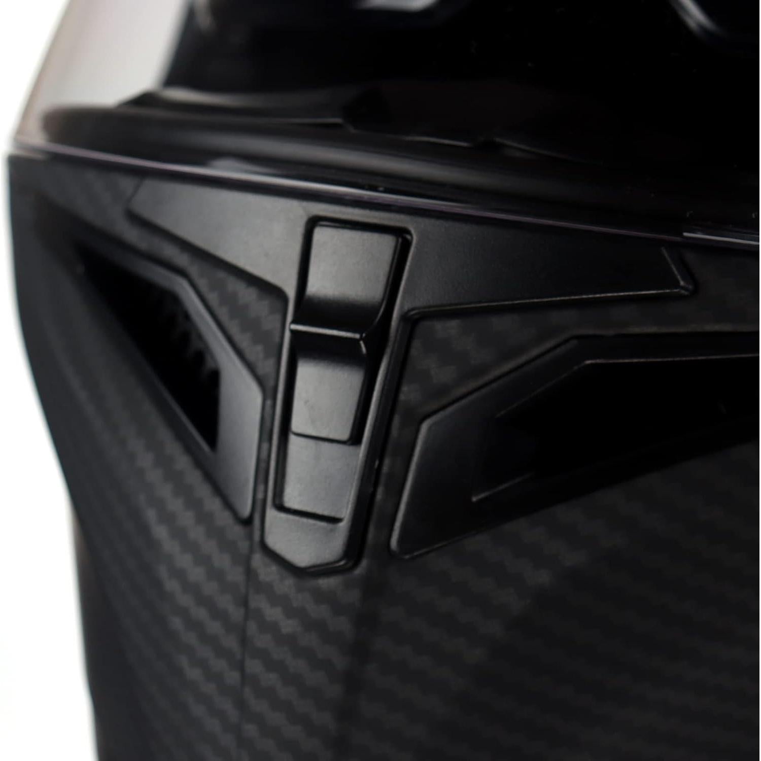 Casco de Moto KYPARA 807 Integral Negro Mate X-Large