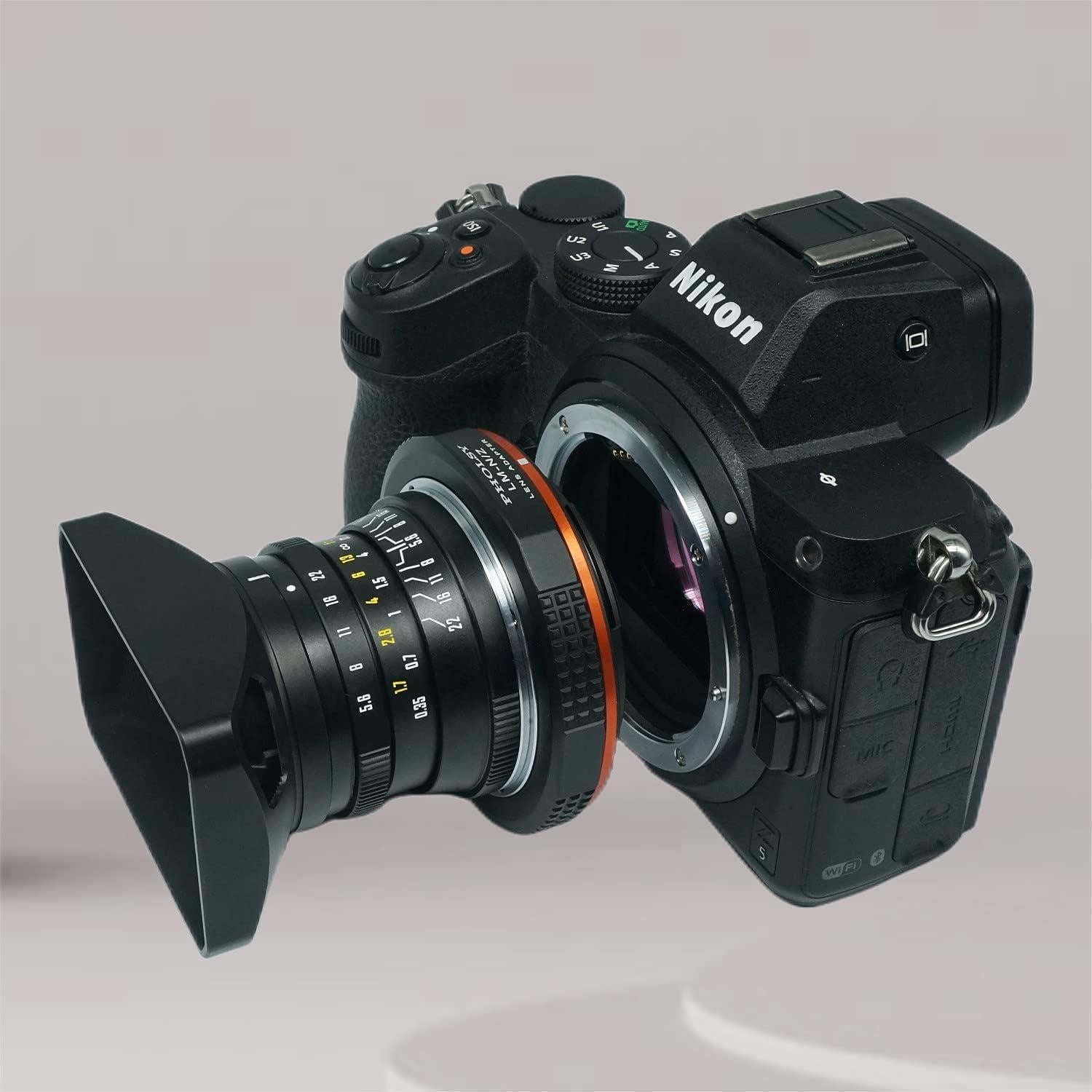 Adaptador de Montura PHOLSY Leica M a Nikon Z - 70g