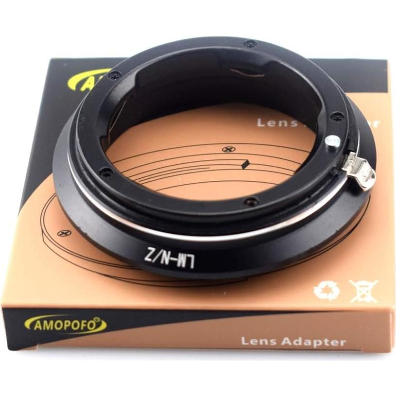 Adaptador de lente Leica M a Nikon Z AMOPOFO 59g