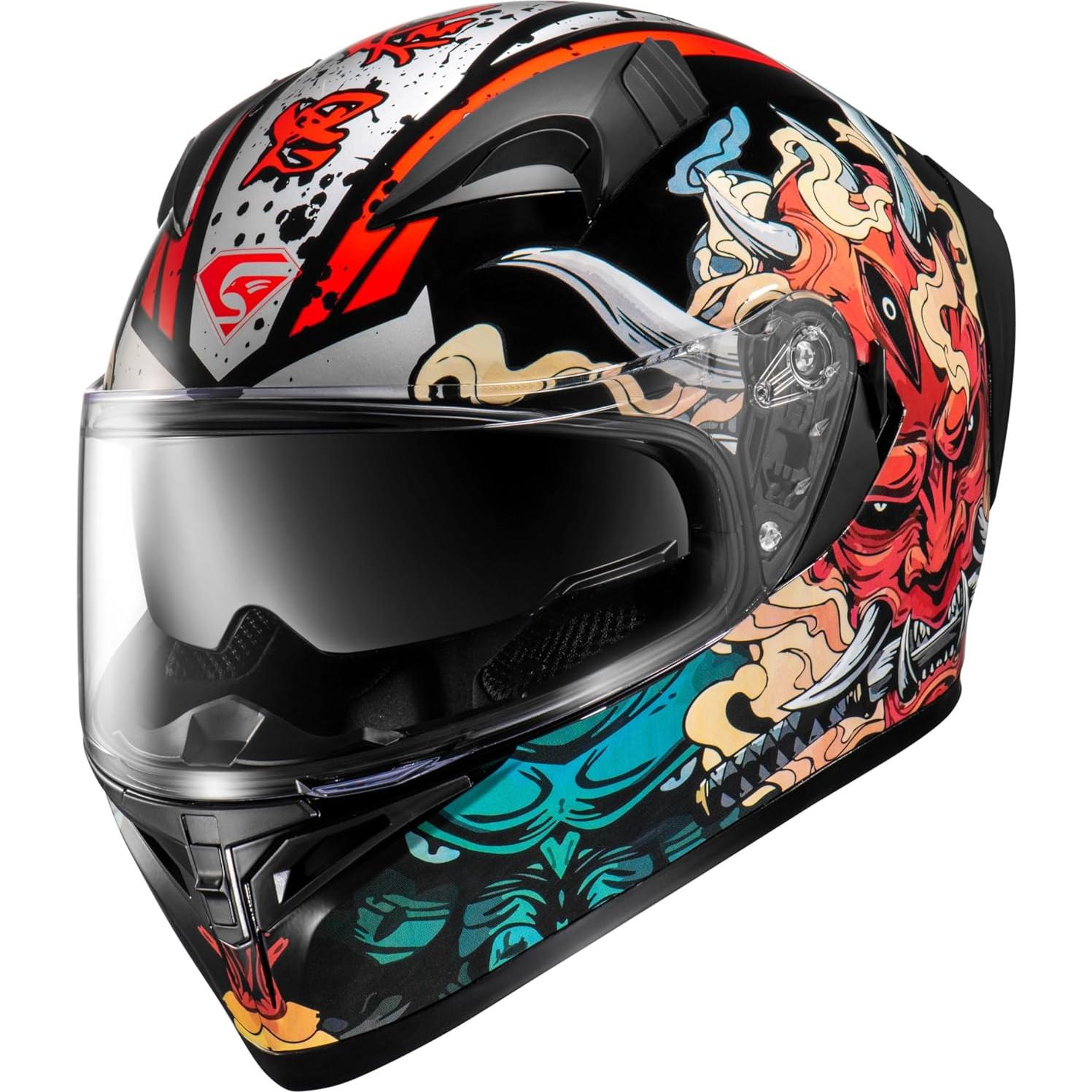 Casco de Moto KYPARA 807 Integral con Visera Tinte Interno