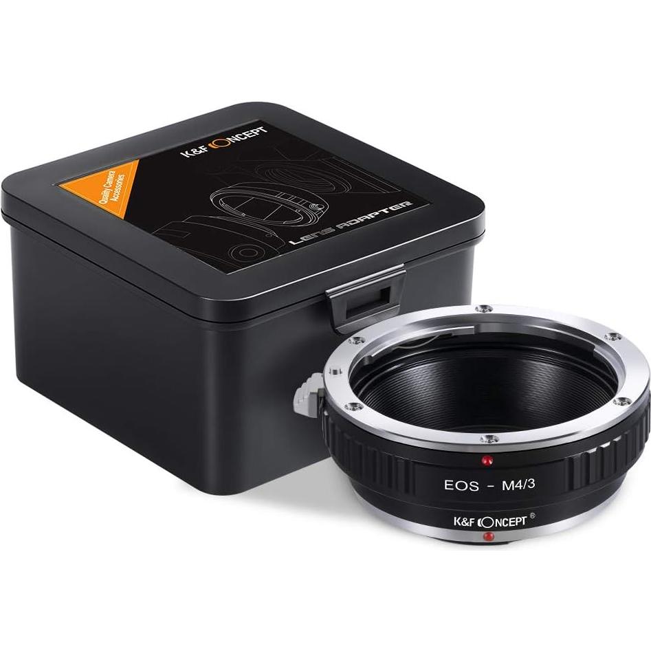 Adaptador K&F Concept Canon EF a M4/3 para Olympus y Panasonic