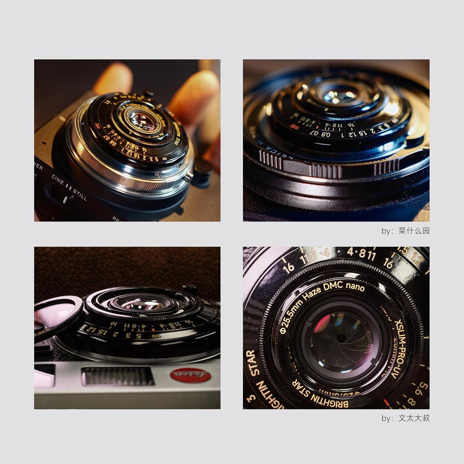 Lente Manual 28mm F2.8 Brightin Star para Leica M