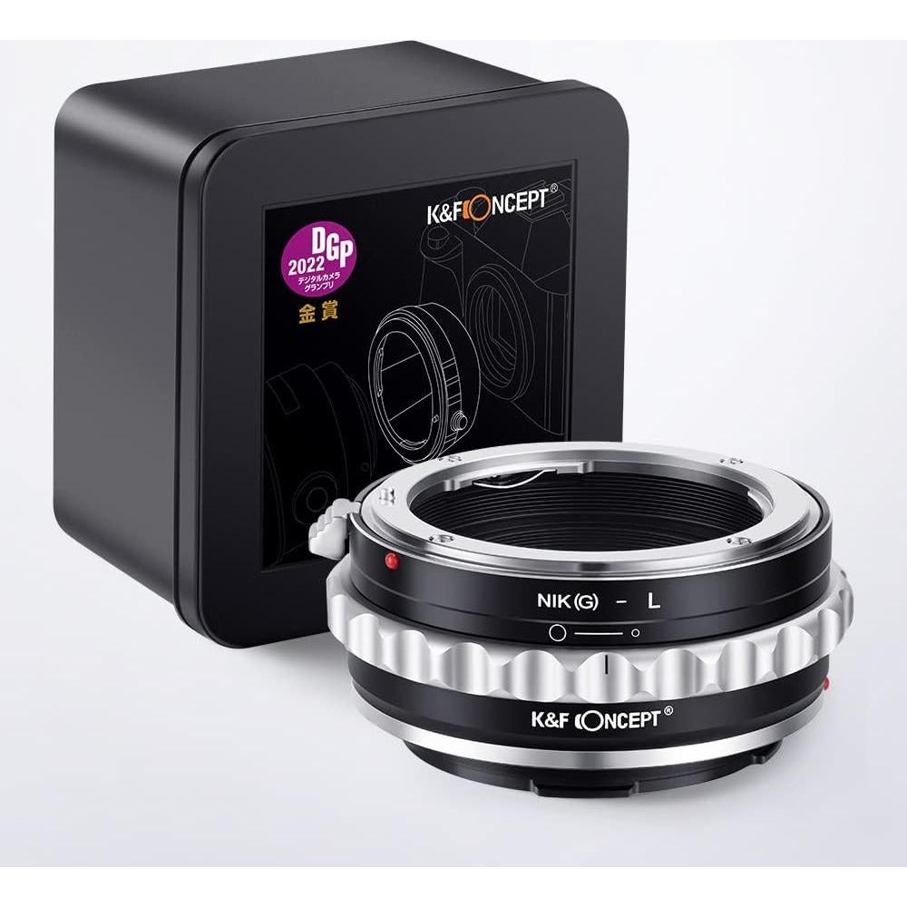 Adaptador de Montura de Lente K&F Concept Nikon F a L