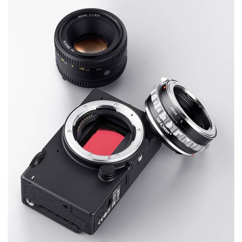 Adaptador de Montura de Lente K&F Concept Nikon F a L