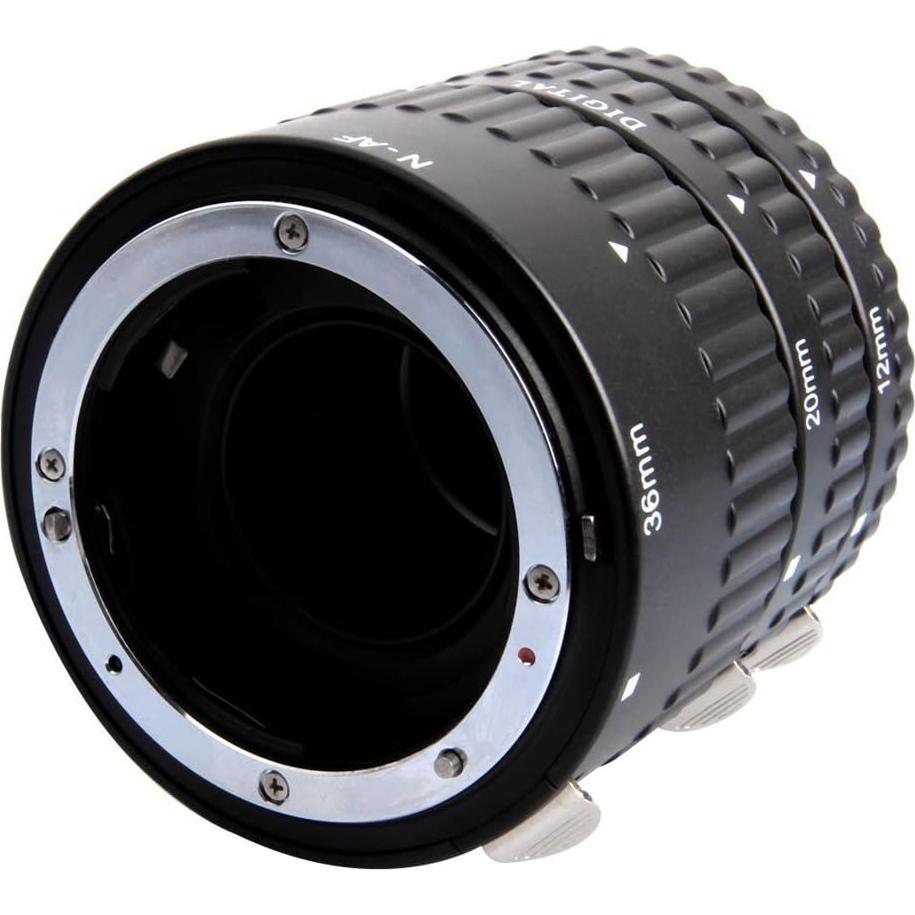 Conjunto de tubos de extensión macro Mcoplus 12mm 20mm 36mm para Nikon