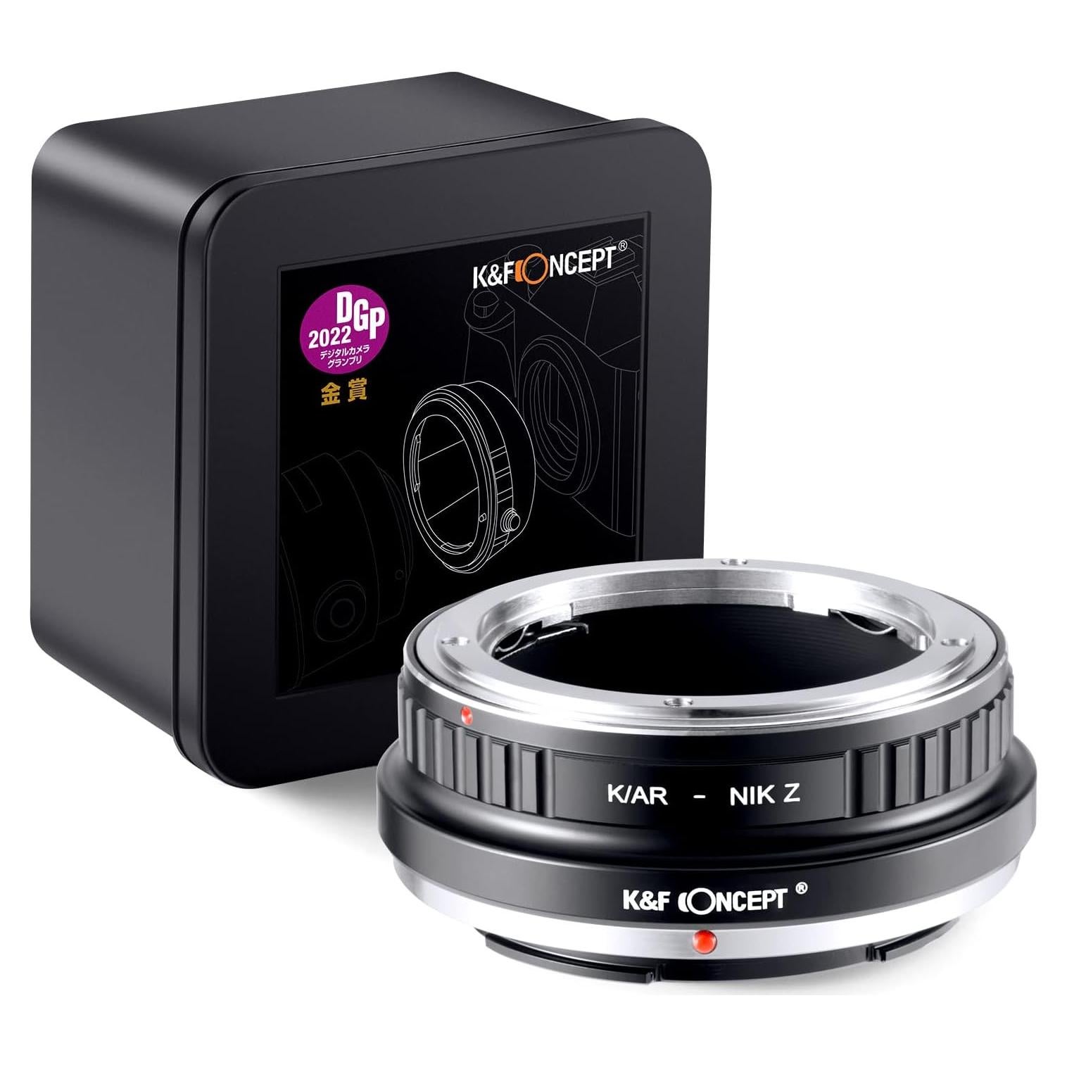 Adaptador de Montura K&F Concept AR-NIK Z para Lentes Konica