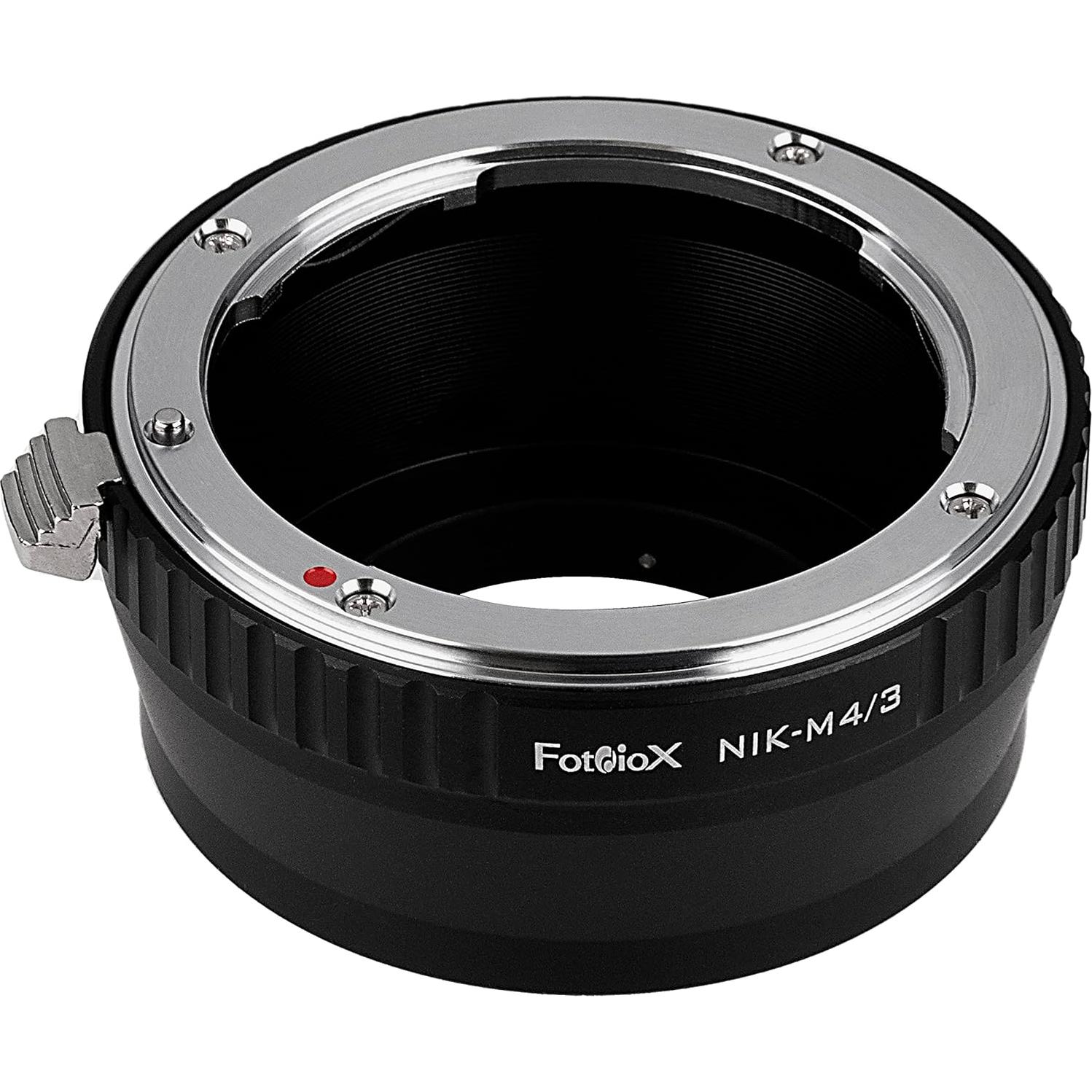 Adaptador Fotodiox Nikon Nikkor F a Micro Cuatro Tercios MFT